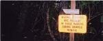Daintree - Warning sign